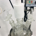 Small Filterable 3L Lab Chemical Equipment Glass Reactor Crystallization Reactor